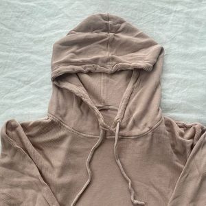 Brandy Melville/John Galt cropped waffle hoodie